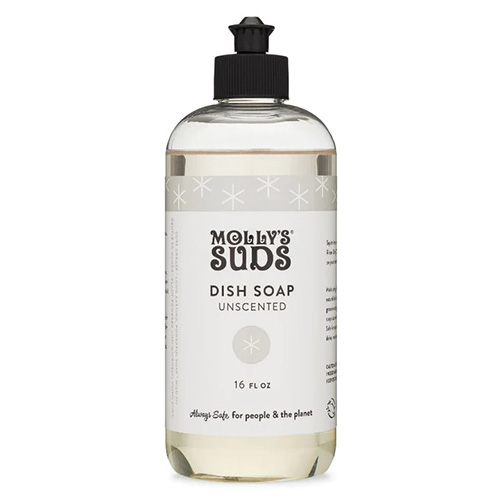 Molly's Suds Natural Liquid Dish Soap