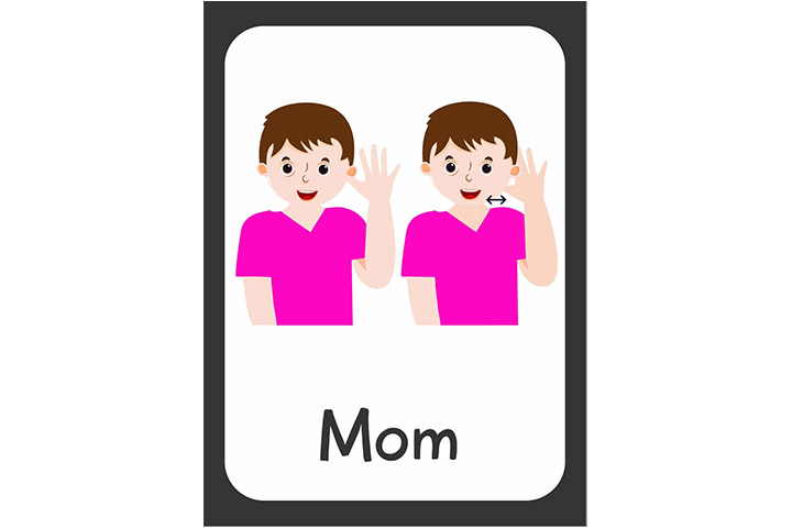 Mom in sign language