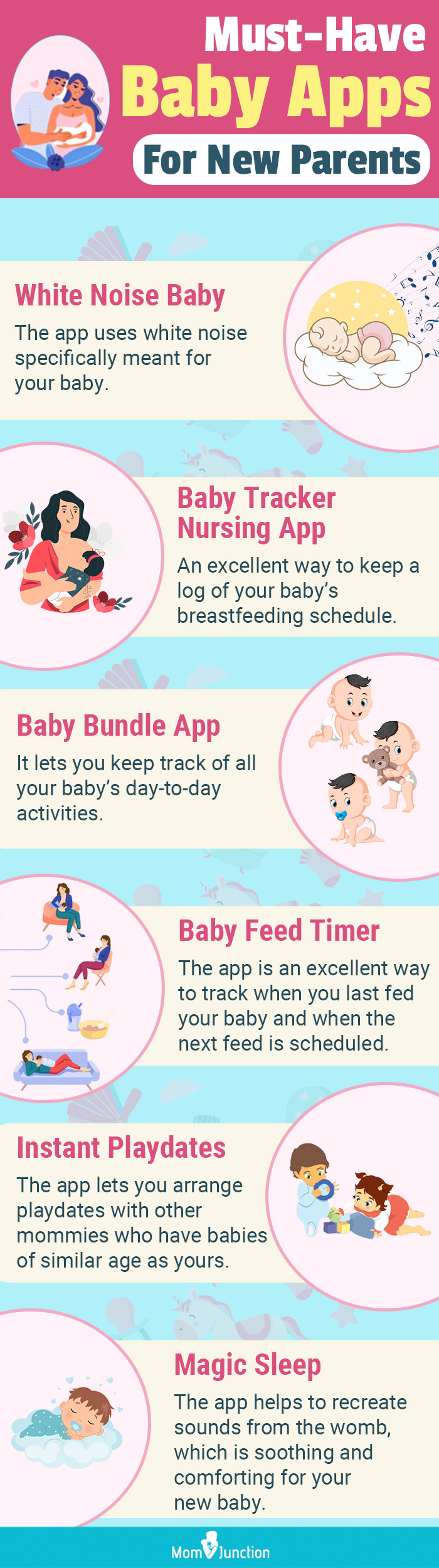 must have baby apps for new parents (infographic)