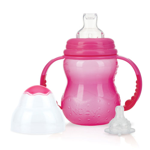 Nuby Grow With Me No-Spill Bottle