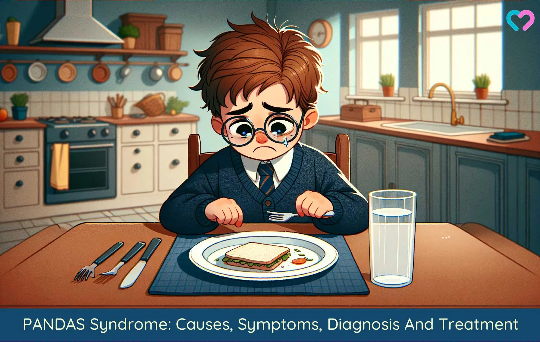 PANDAS Syndrome: Causes, Symptoms, Diagnosis And Treatment_illustration