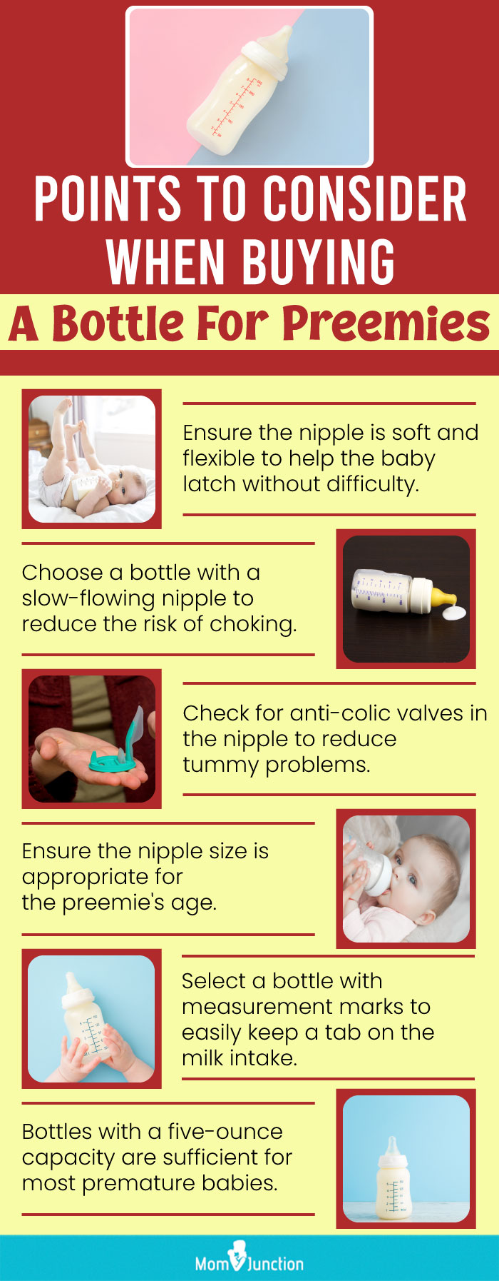 Points To Consider When Buying A Bottle For Preemies (infographic)
