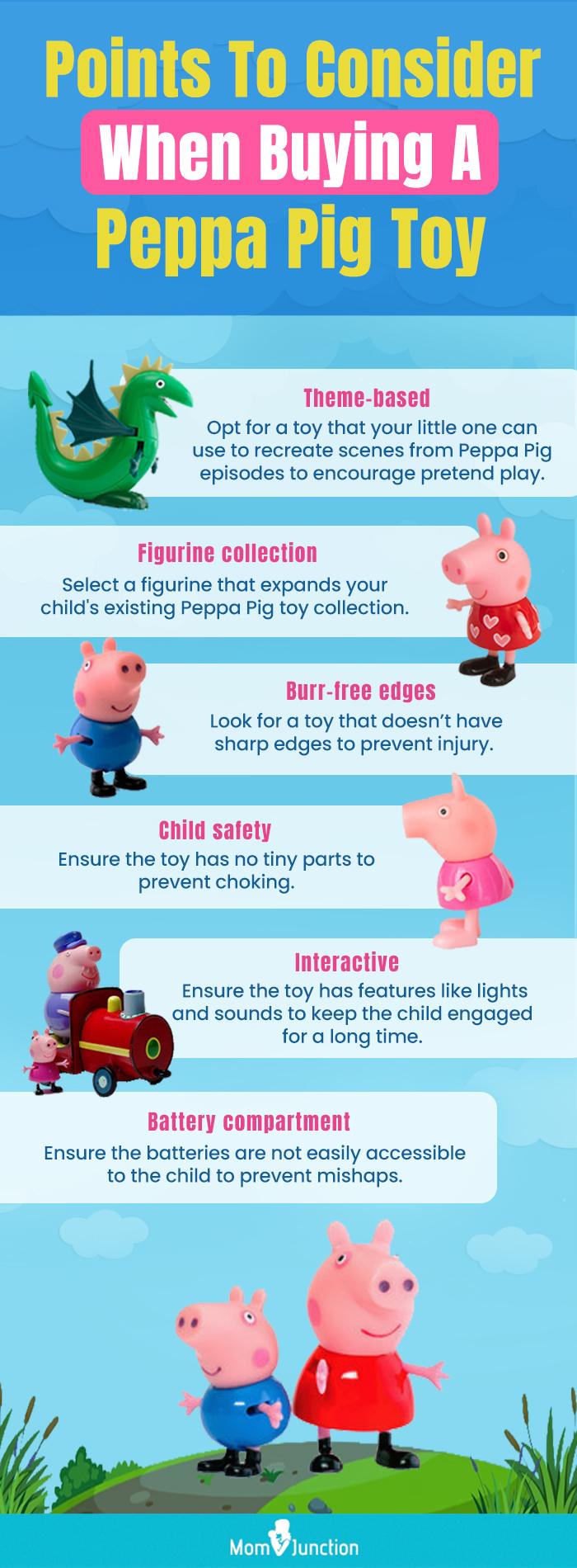 2023 Peppa Pig Plush Doll I Love China Theme Peppa Pig's George