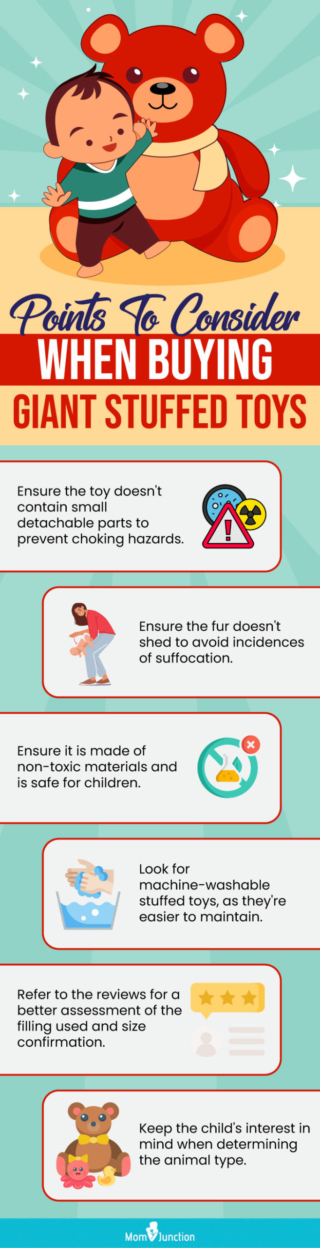 Points To Consider When Buying Giant Stuffed Toys (Infographic)