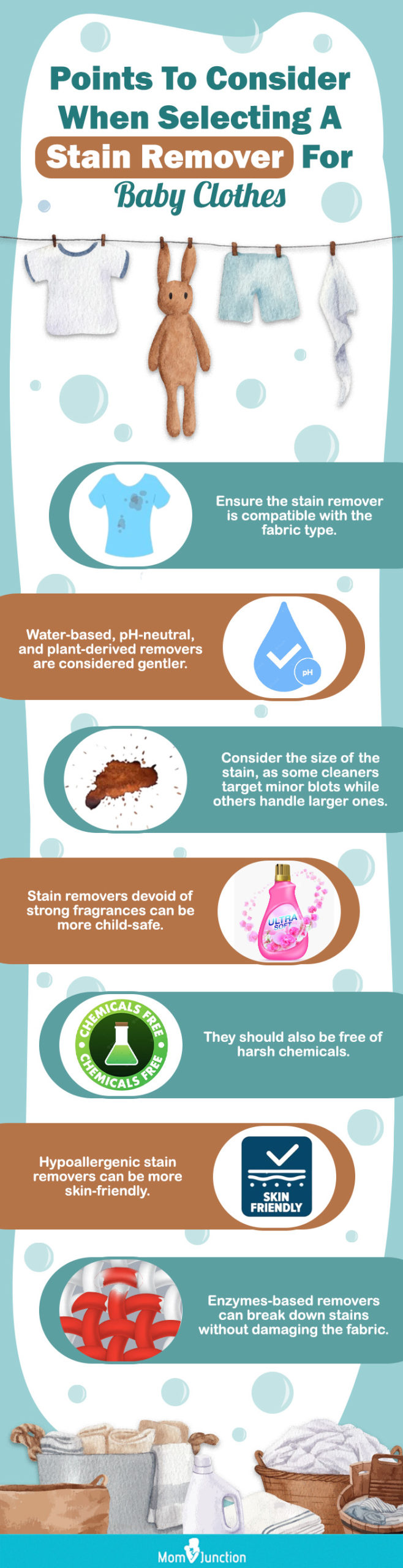 Points To Consider When Selecting A Stain Remover For Baby Clothes