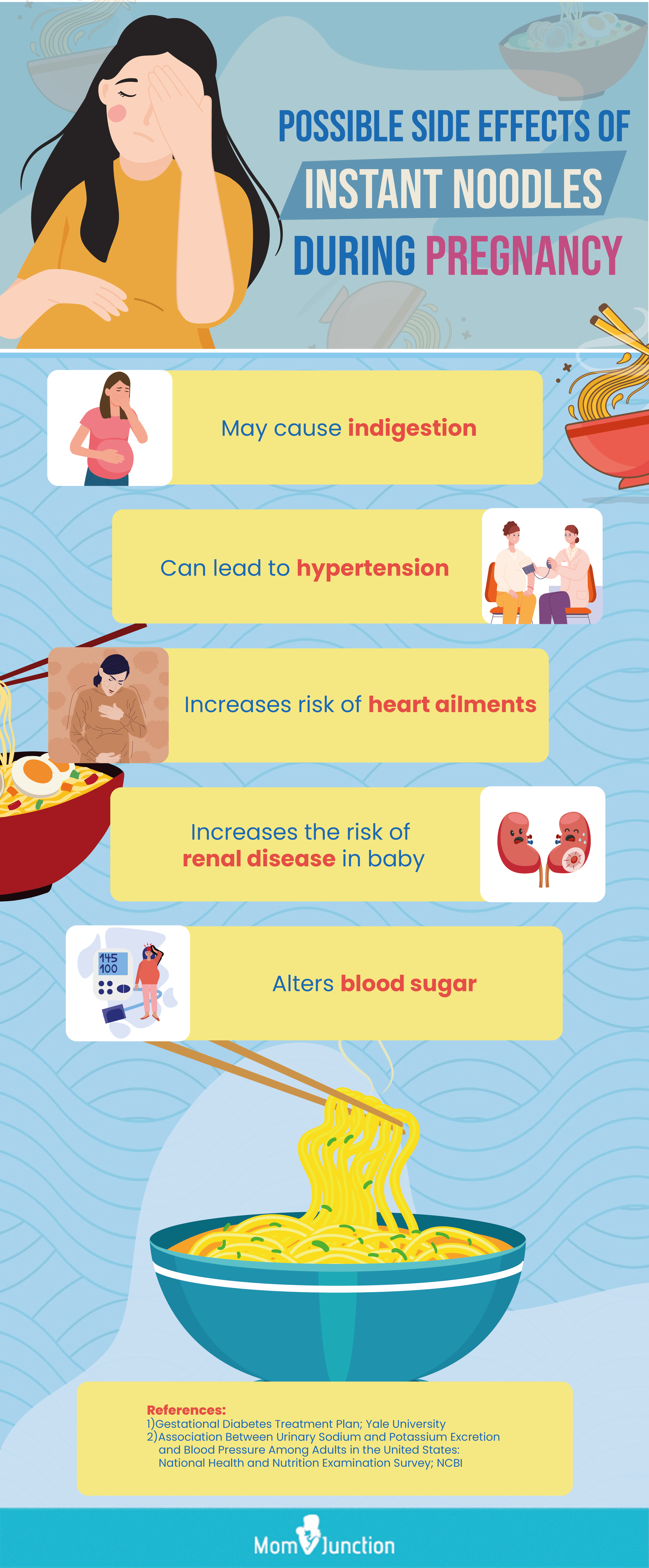 possible side effects of instant noodles during pregnancy (infographic)
