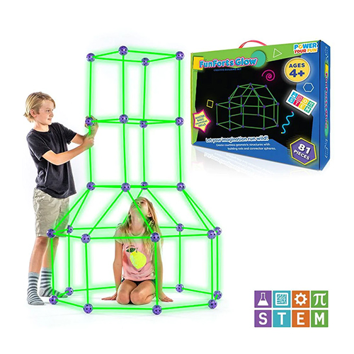 Power Your Fun Glow Fort Building Kit