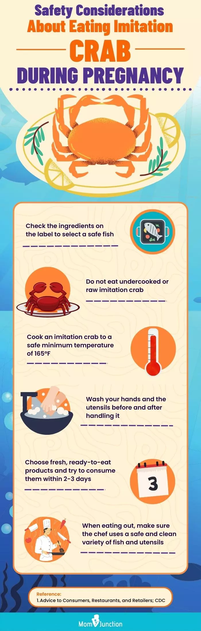 crucial points to note before consuming imitation crab (infographic)