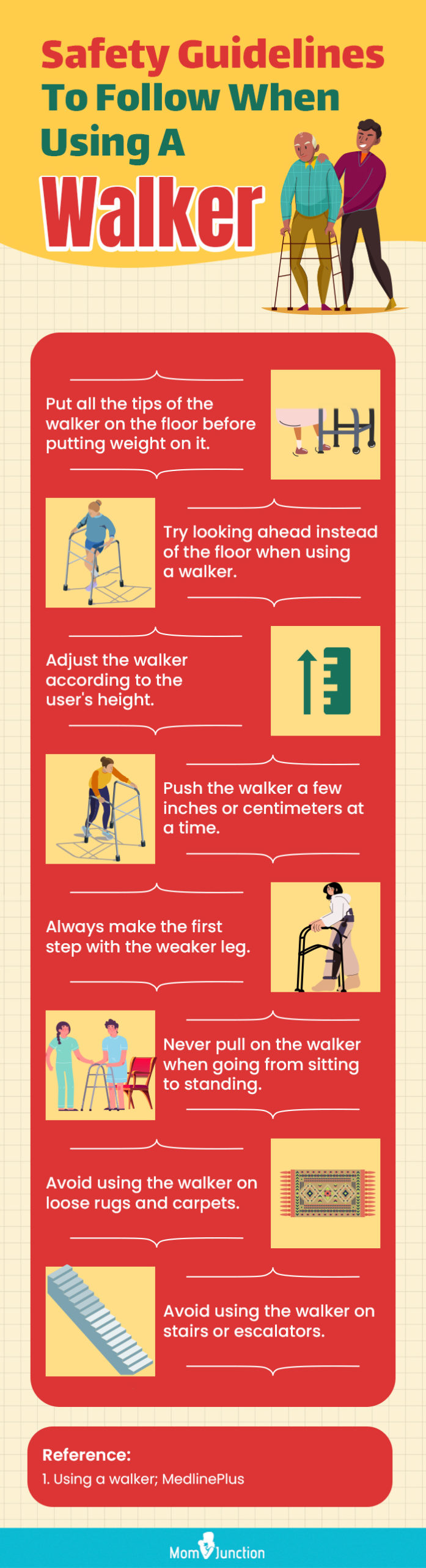 Safety Guidelines To Follow When Using A Walker