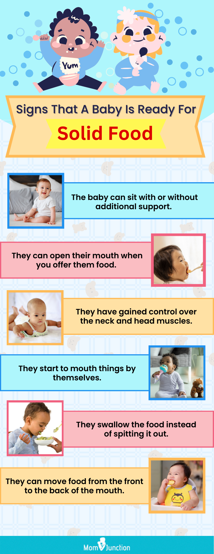 Signs That A Baby Is Ready For Solid Food