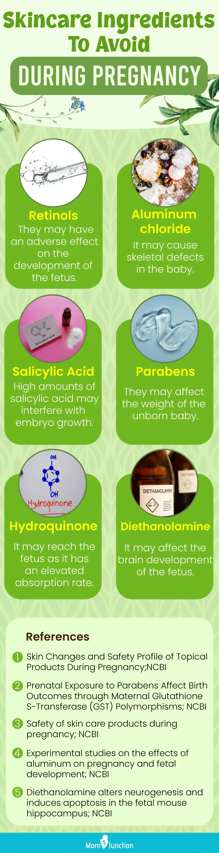 Skincare Ingredients To Avoid During Pregnancy