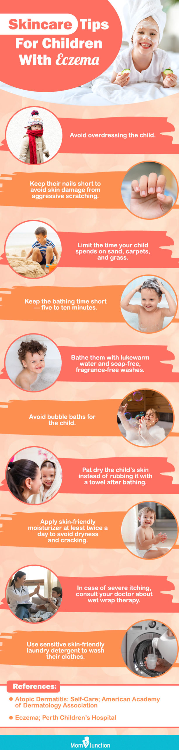 Skincare Tips For Children With Eczema