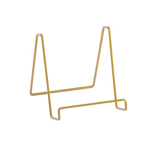 Tripar Gold-Plated Wire Plate Stand