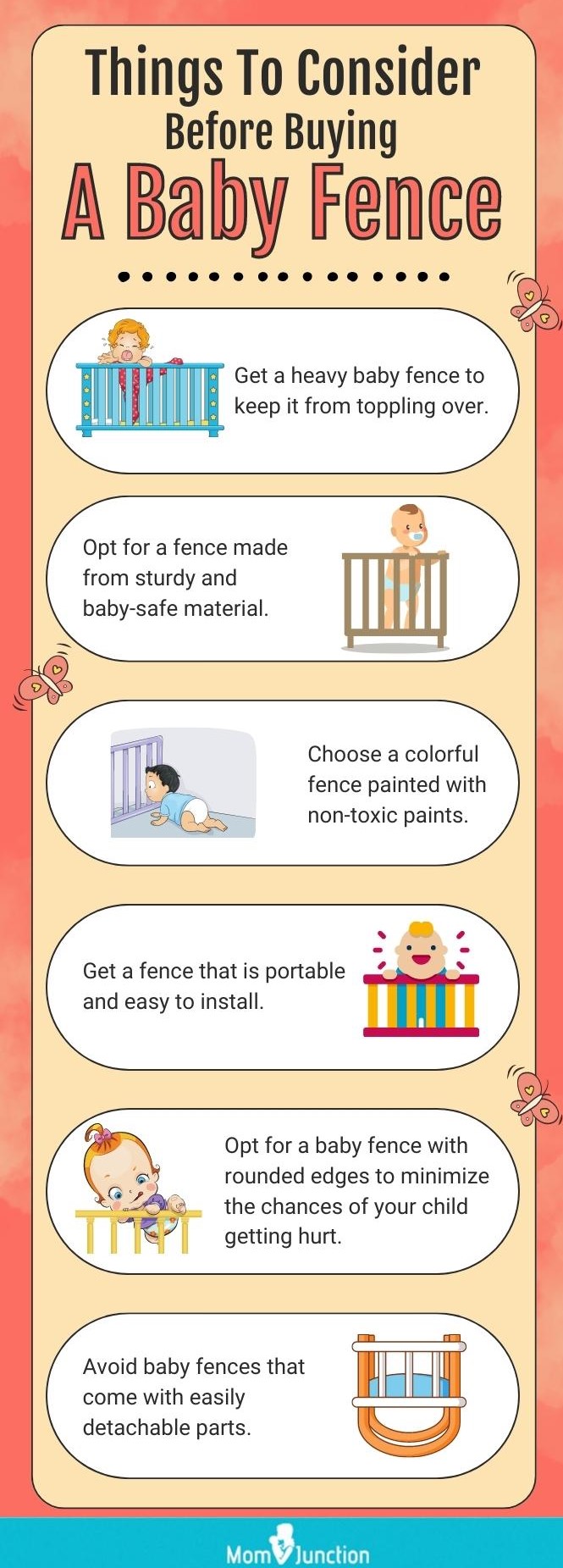 Things To Consider Before Buying A Baby Fence (infographic)