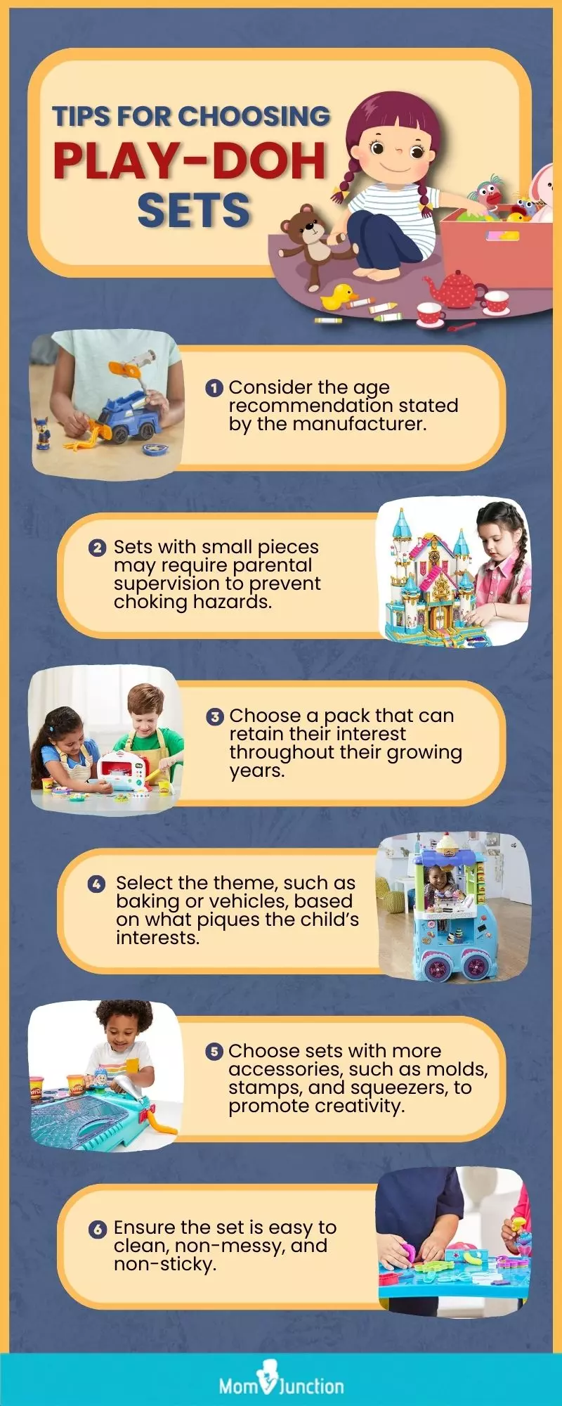 Tips For Choosing Play-Doh Sets (Infographic)