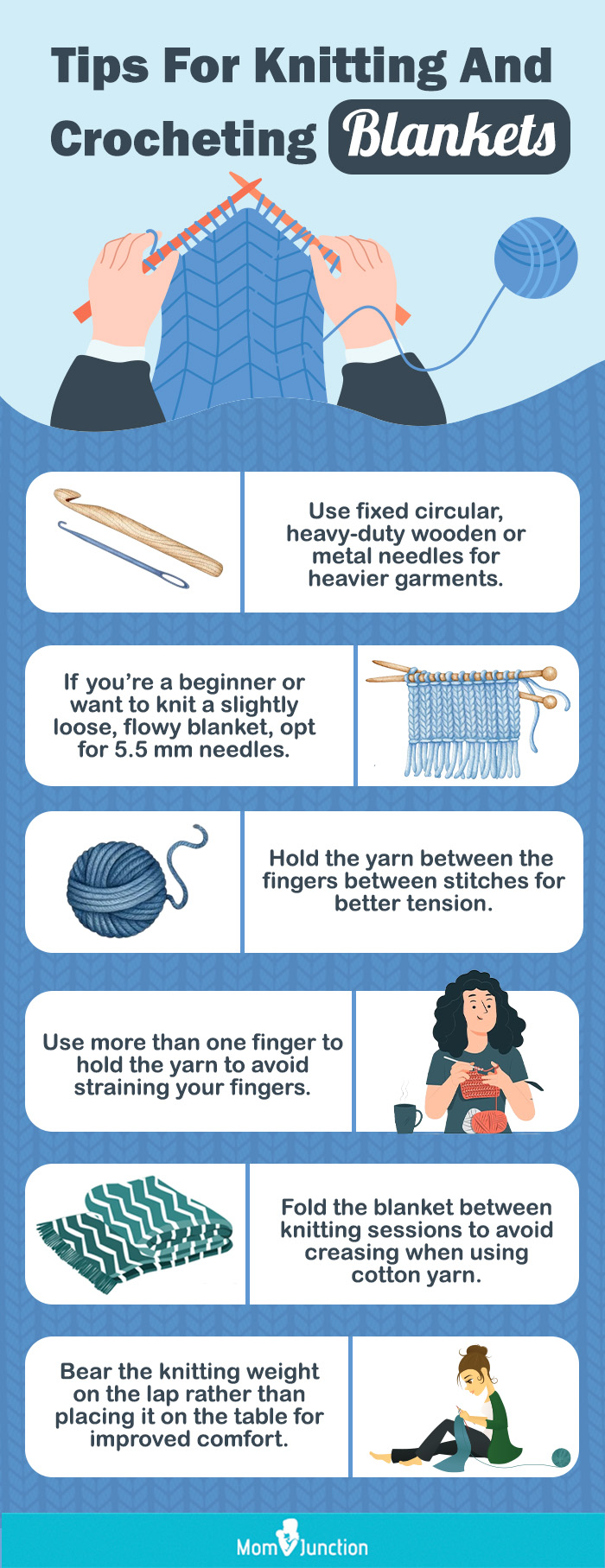 Tips For Knitting And Crocheting Blankets