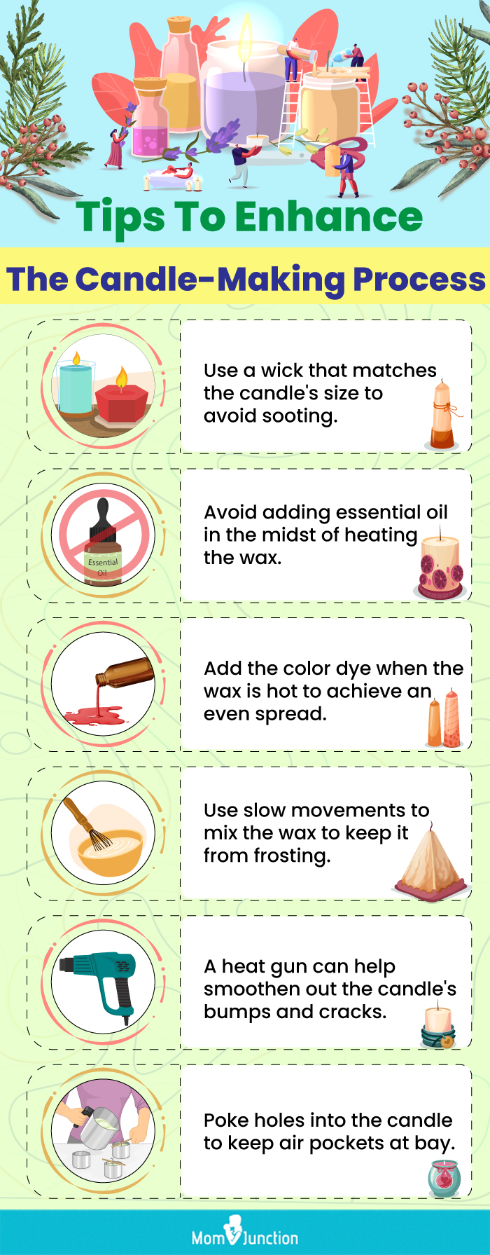 Tips To Enhance The Candle Making Process