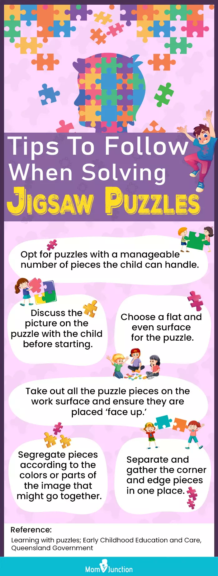 Tips To Follow When Solving Jigsaw Puzzles (Infographic)