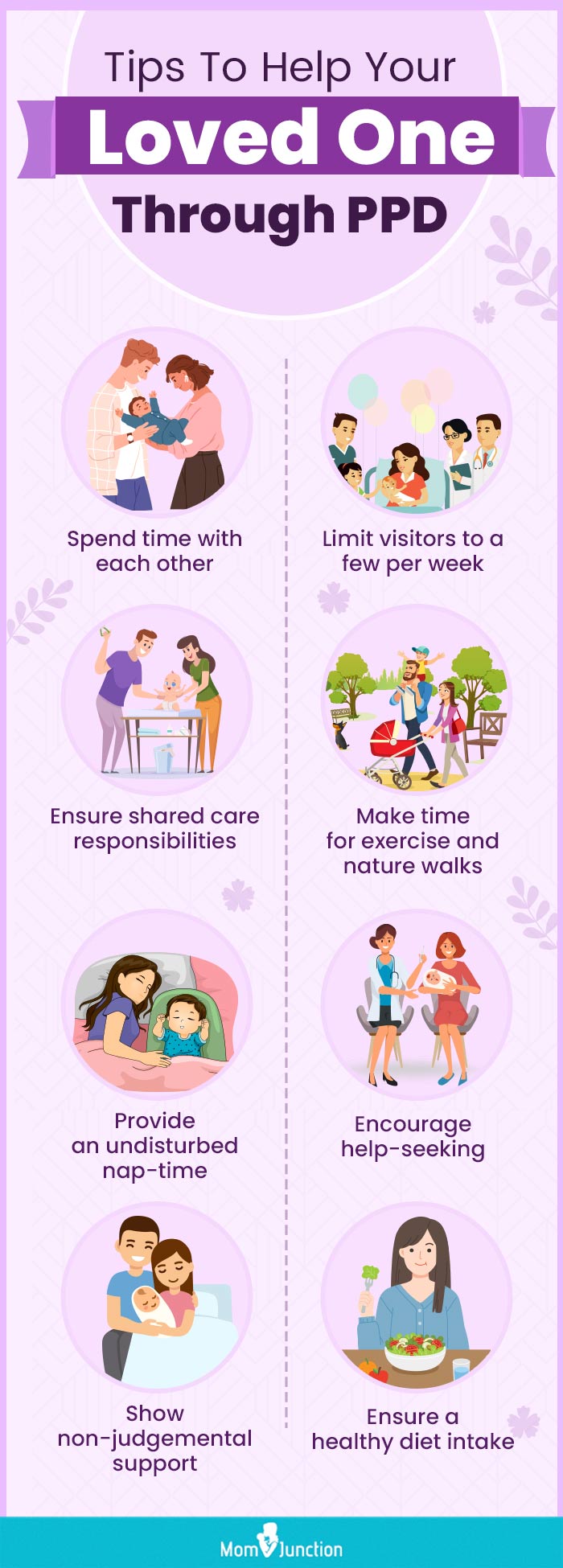 tips to help your loved one through ppd (infographic)