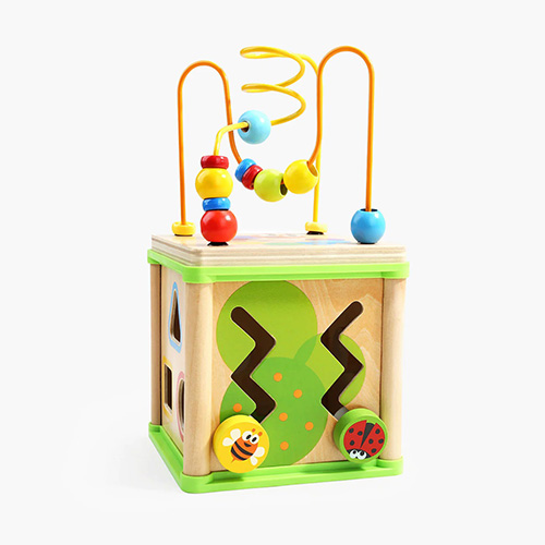Top Bright Activity Cube Wooden Toys