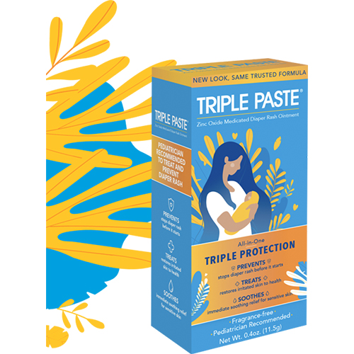 Triple Paste Diaper Rash Cream For Baby