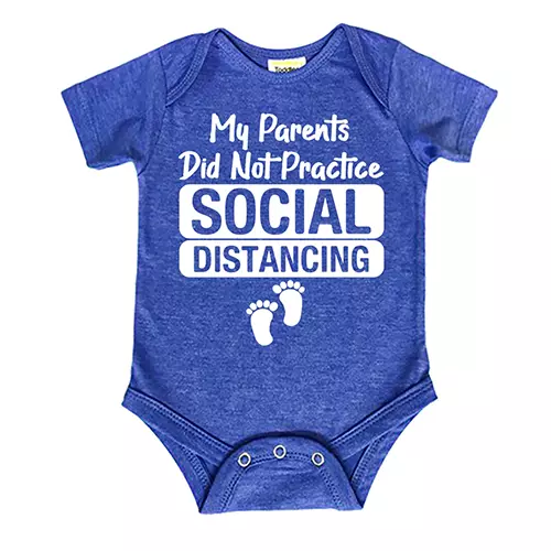 Unordinary Toddler Funny Quarantine Announcements Bodysuit