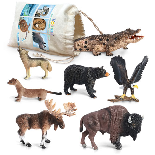 Volnay Safari Animal Figurines Toys