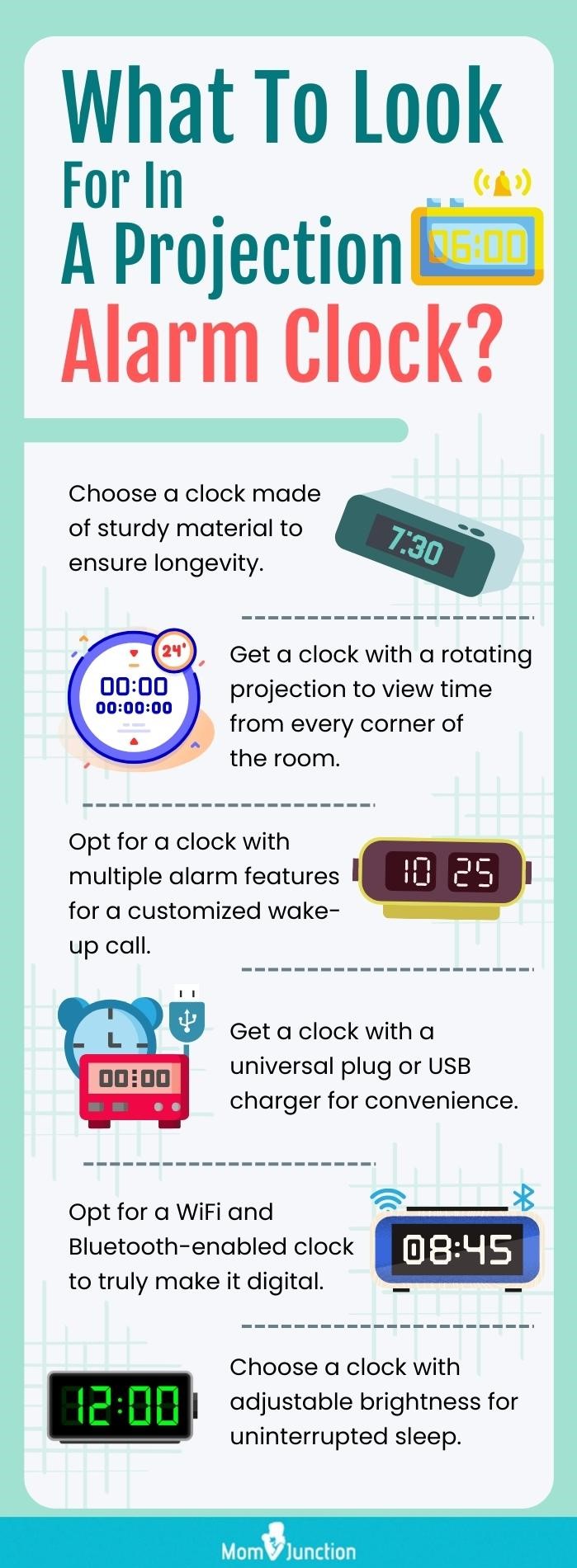 What To Look For In A Projection Alarm Clock
