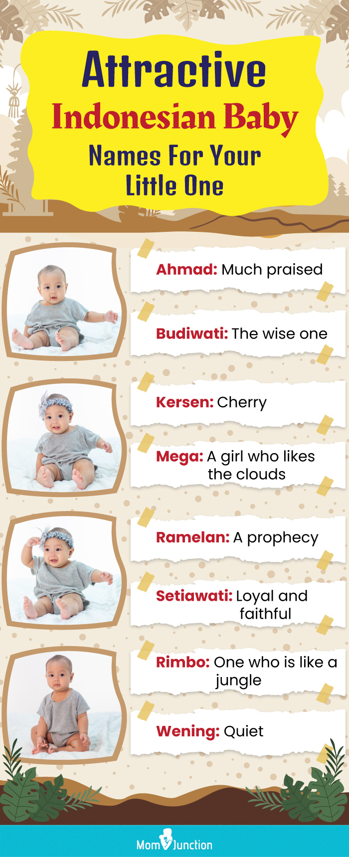 attractive indonesian baby names for your little one (infographic)