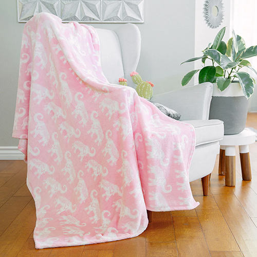 Avafort Velvet Plush Home Fleece Throw Blanket