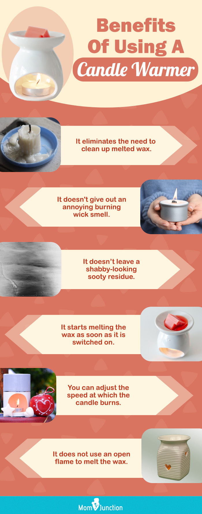 Benefits Of Using A Candle Warmer (infographic)
