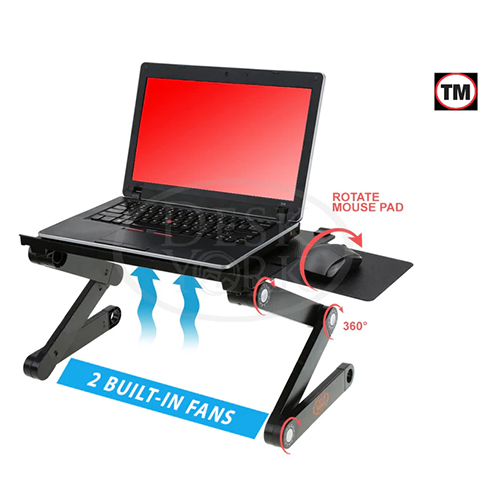 Desk York Adjustable Laptop Table