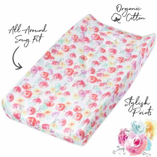 HonestBaby Cotton Changing Pad Covers