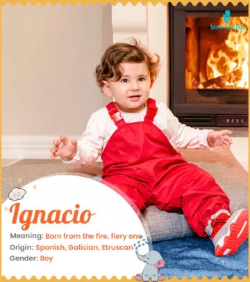 Ignacio meaning Born from the fire