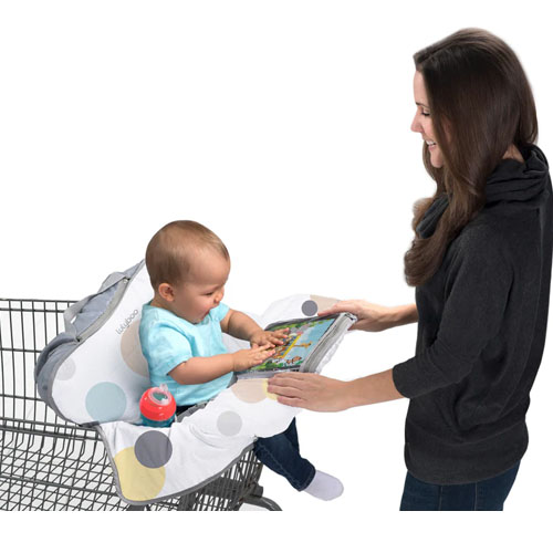 Lulyboo Baby Shopping And Grocery Cart And Highchair Cover