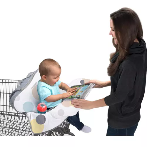 Lulyboo Baby Shopping And Grocery Cart And Highchair Cover