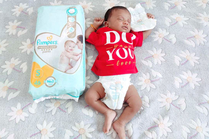 Pampers Pants Premium Care Diapers Size 3 56 Diapers | Baby Products Egypt