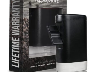 PepperMate Traditional Ceramic Pepper Grinder Review: Your Perfect Seasoning Tool