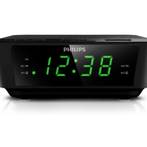 Philips Digital Turning Clock Radio