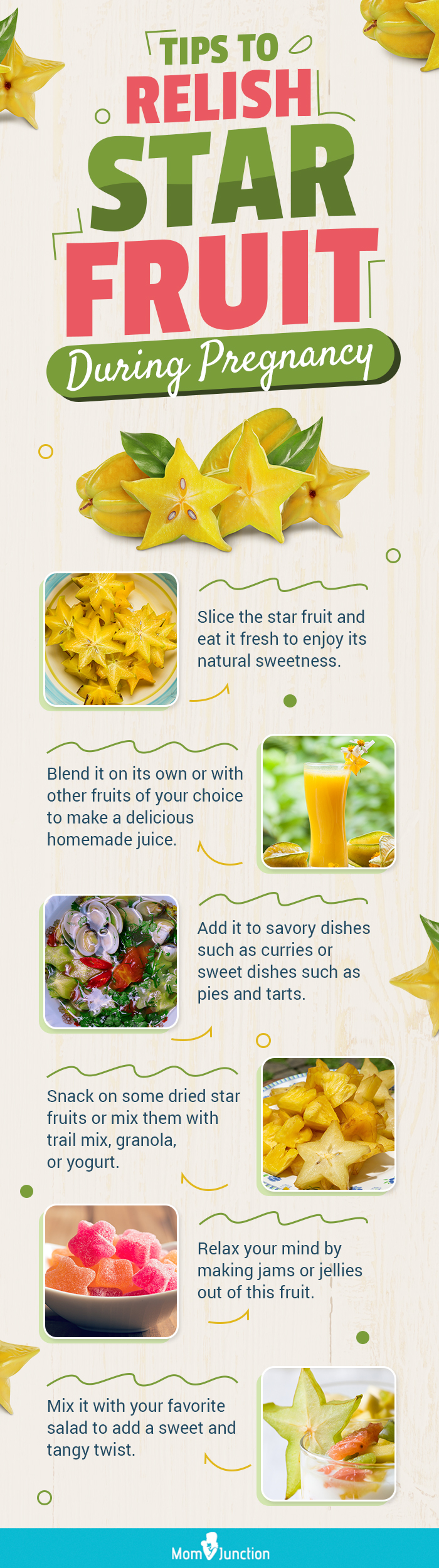tips to relish star fruit during pregnancy (infographic)