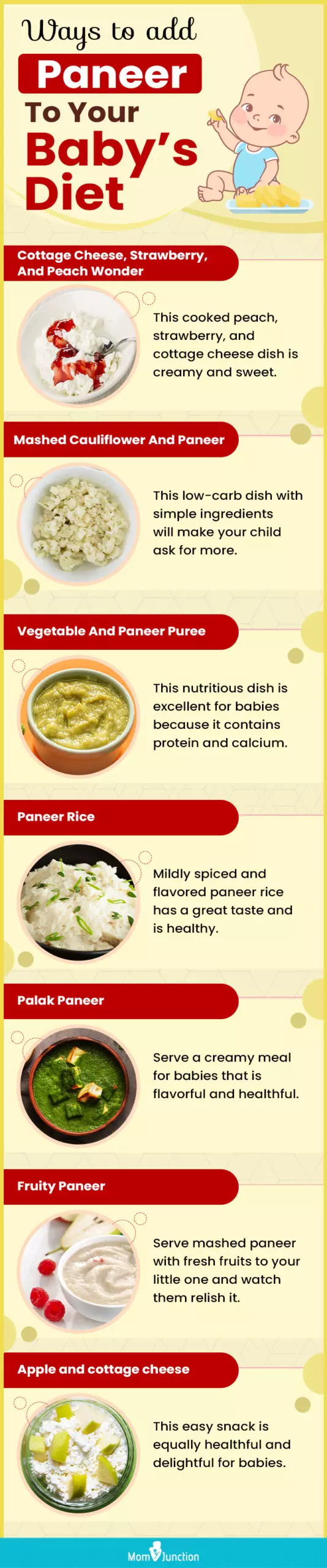 ways to add paneer to your baby’s diet (infographic)