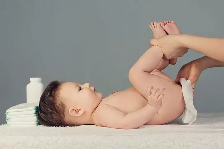 Wipe Your Baby Down As Soon As They Go Potty