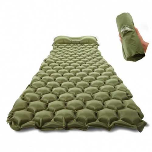 Zooobelives Ultralight Sleeping Pad With Built-In Pillow