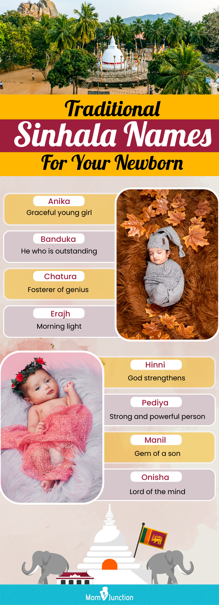 sweet sinhala names for boys and girls (infographic)