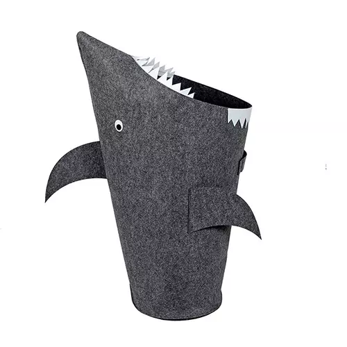 Bins & Things Shark Nursery Laundry Hamper