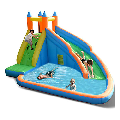 Costzon Inflatable Water Slide