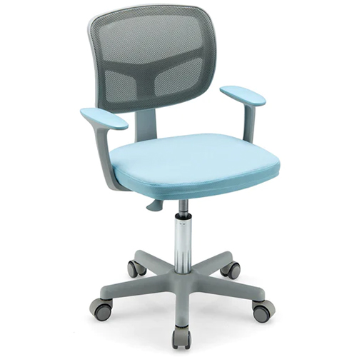Mesh Office Chair Booster Seat Caster Wheel Student School Game