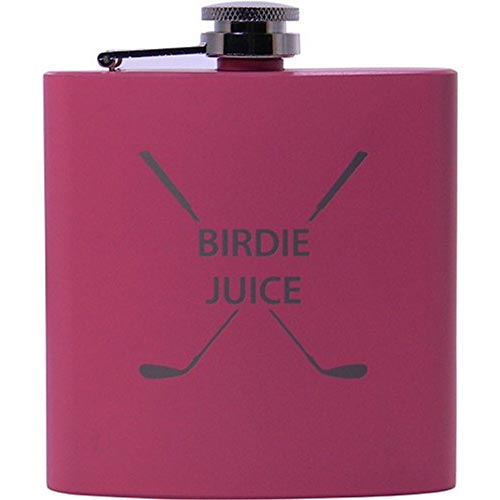 CustomGiftsNow Birdie Juice Hip Flask