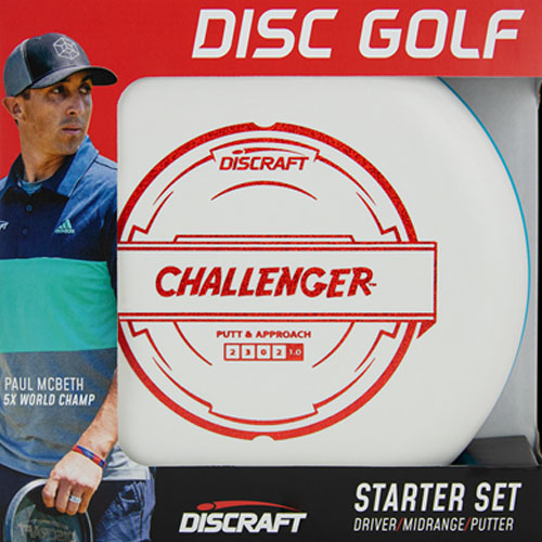 Discraft Starter Pack Beginner Disc Golf Set