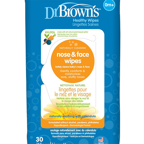 Dr. Brown's Nose and Face Wipes